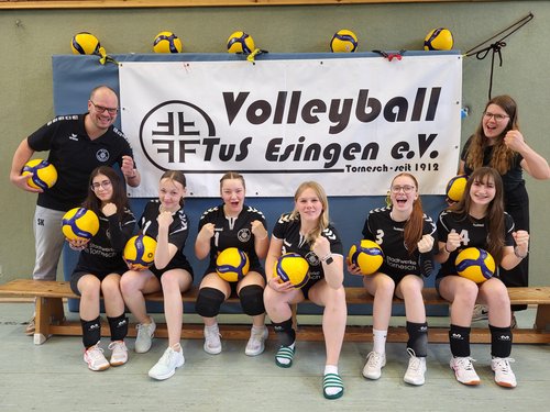 Mannschaftsfoto U18 TuS Esingen